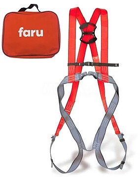 92311 Arnês p30fb com ancoragem dorsal, esternal e estojo G-92311