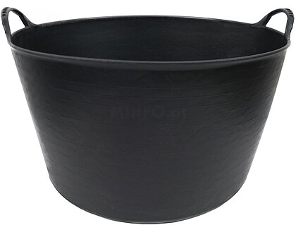 Cesto Plástico Preto Número 4 55 Litros Cesto Plástico Preto Número 4 55 Litros