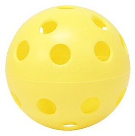 PELOTA SOFT BALL INICIAÇÃO 70 MM: Amarelo
