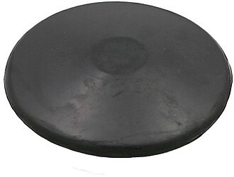 DISCO LANÇAMENTO BORRACHA - Preto 800 gr