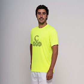 T-SHIRT VIBOR-A TAIPAN HOME - Amarelo Flúor M