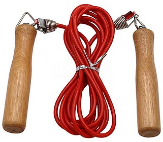 CORDA DE SALTAR EM PVC Softee - Vermelho 250 cm