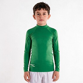 CAMISETA TÉRMICA SOFTEE BUBBLE INFANTIL - Verde 4-6 Anos