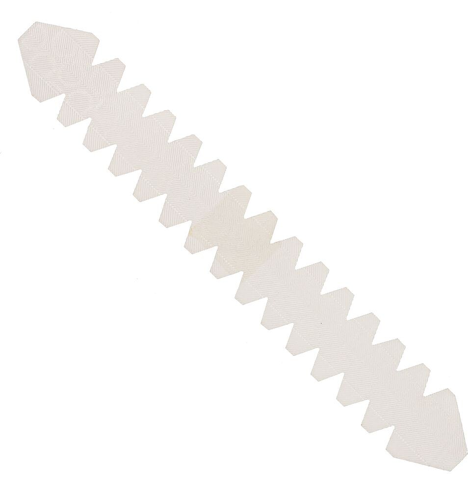 Protetor Raquete Padel Dentado Transparent Softee