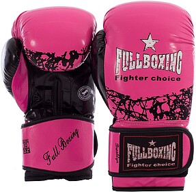 PAR DE LUVAS BOXO FULLBOXING BROOKLYN - Rosa 14 Oz