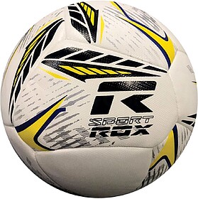 BOLA DE FUTEBOL HÍBRIDA ROX STRONG - Branco/Amarelo FUTEBOL...