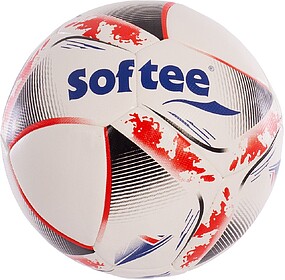 BOLA DE FUTEBOL HÍBRIDA SOFTEE LIVERPOOL - Branco/Vermelho/...