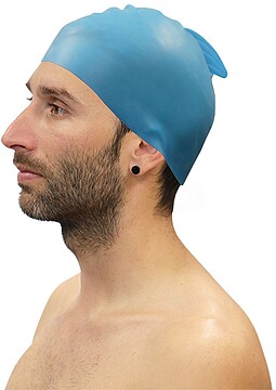 Pack 10 Touca de Banho em Silicone com Barbatana Softee