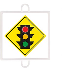 PAINEL DE SINALIZAÇÃO DE TRÁFEGO DE AVISO Nº 1 (SEMÁFOR...