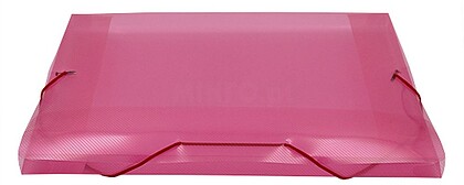 Conjunto de 100 Porta-Documentos Tares (vermelho)