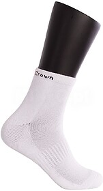 MEIAS DE TORNOZELO BLACK CROWN PRO: Branco 43-46