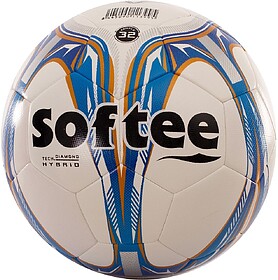 BOLA Softee DIAMOND FUTEBOL 11 - Branco/Azul FUTEBOL 7