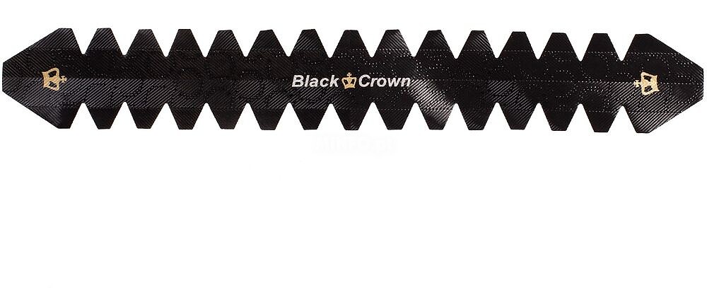 Protetor Pádel Black Crown Adamantium Preto Serrilhada
