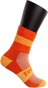 MEIAS SOFTEE WALK LIGHT HALF ROD - Laranja Flúor 43-46