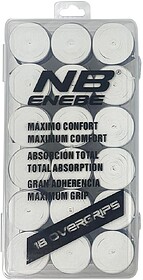 PACK 18 OVERGRIPS SUAVE ENEBE - Branco