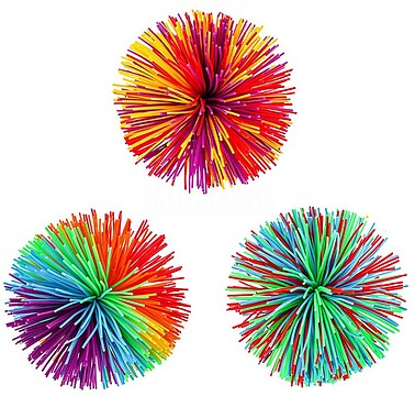 Conjunto 3 Pompoms de Silicone