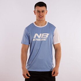 CAMISETA ENEBE HOMEM ZIRCON - Azul-celeste/Branco 3XL