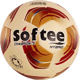 BOLA DE FUTEBOL 11 SOFTEE CHAMPION - Branco/Dourado FUTEBOL ...