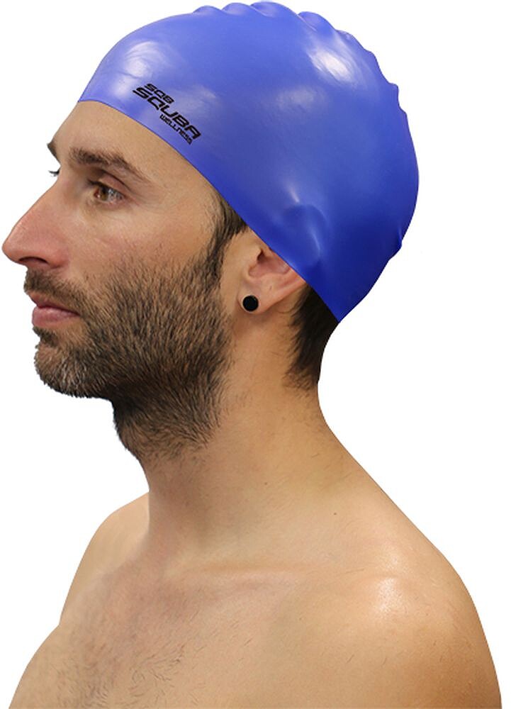 Gorro Natação Silicone Squba