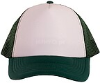 BONÉ CROSSFIRE DE REDE BICOLOR - Verde/Branco Senior