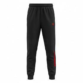 CALÇAS COMPRIDAS BLACK CROWN LIEJA - Preto/Vermelho XXL