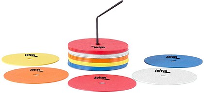 Conjunto 25 Círculos de Marcação Antiderrapantes