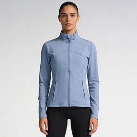 CASACO DE MULHER SOFTEE FUSION - Azul Aço M