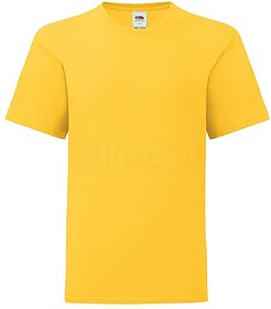 T-SHIRT MENINA Fruit of the Loom ICONIC 150 T - Mostaza 5-6 ...