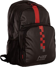 MOCHILA Enebe TURBO: Negro/Rojo ÚNICA