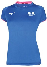 T-SHIRT MIZUNO-HARLEM SLEEVE MULHER - Azul XS