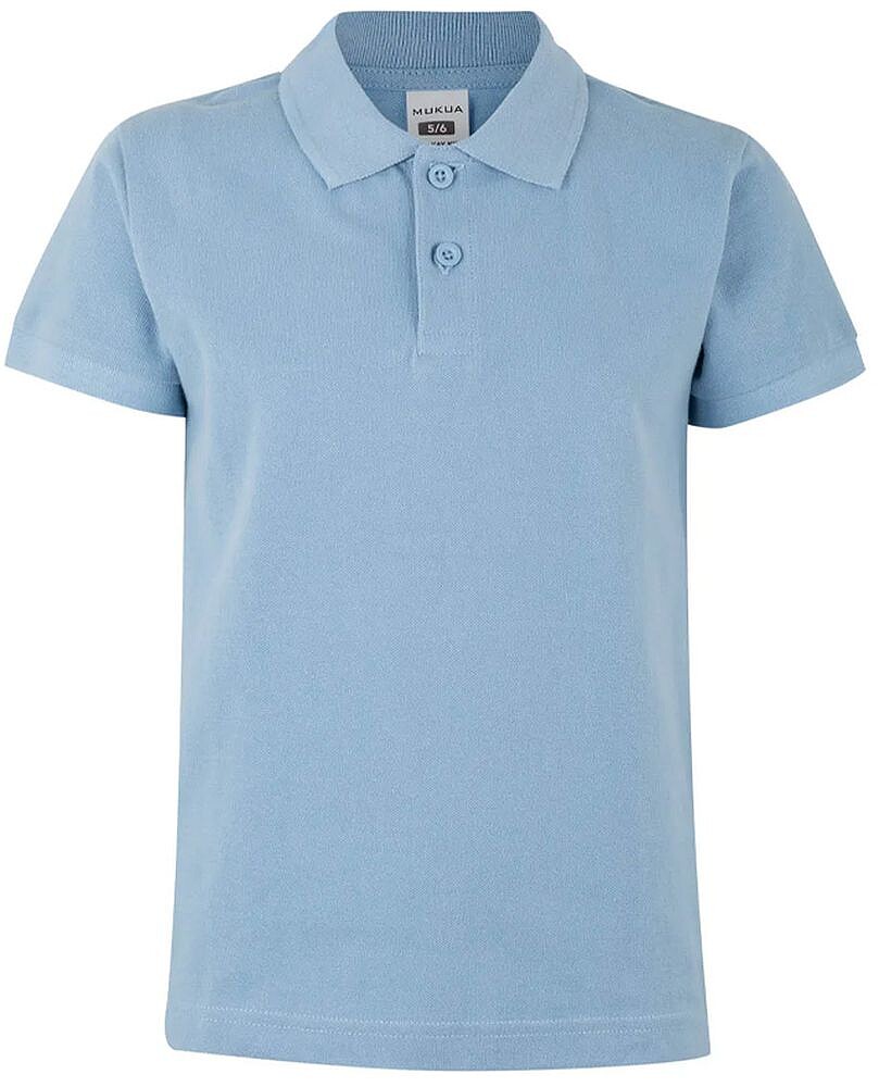 Polo Criança Manga Curta Algodão 210g Azul Claro Tamanho 3/4 Polo Criança Manga Curta Algodão 210g Azul Claro Tamanho 3/4