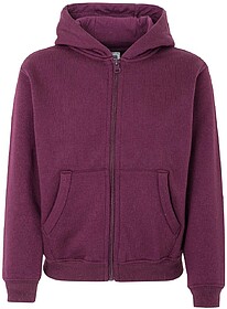 Sweatshirt Kids Algodão 270g Casaco C/Capuz Bordeaux Tam.3/...