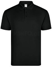 Polo Adulto Manga Curta CoolPass 160g Preto Tamanho L Polo A...