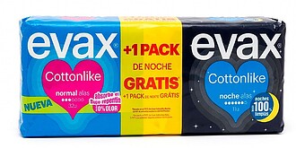 97133 Pensos higiénicos pack cottonlike normal com asas 32 ...