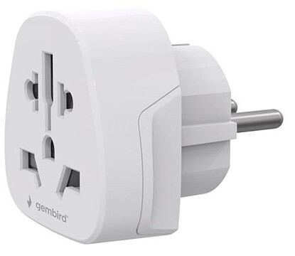 Gembird A-AC-EUMINTF Adaptador de Viagem