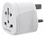 Gembird A-AC-Ukmintf Adaptador de Viagem - imagem 1