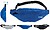 Bolsa de cintura de polietileno, cores sortidas, 31 x 12 cm G-69069 - imagem 1