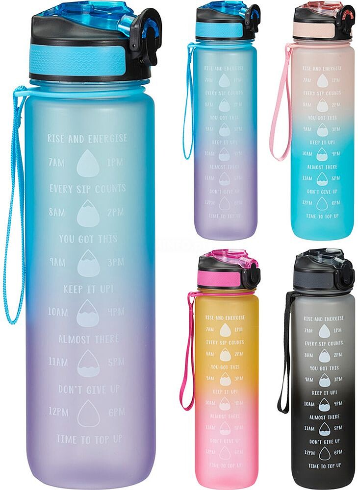 Garrafa de Desporto 1 L, Cores Sortidas G-90649