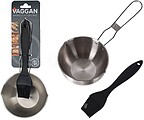 Barco de molho para churrasco com pincel G-70124