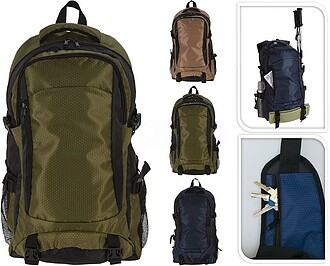 73155 Mochila dobrável 40l cores sortidas G-73155