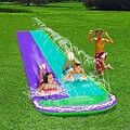 Rampa deslizante de pvc com água, 145 x 482 cm G-81929