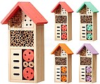 Hotel para insetos cores sortidas 130 x 85 x 260 mm G-70710