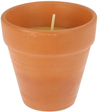 06309 Vela de citronela terracota ø9 x 9,8 cm G-06309