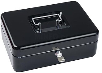 0-812 : Cofre com bandeja para moedas sax com fechadura 250x...