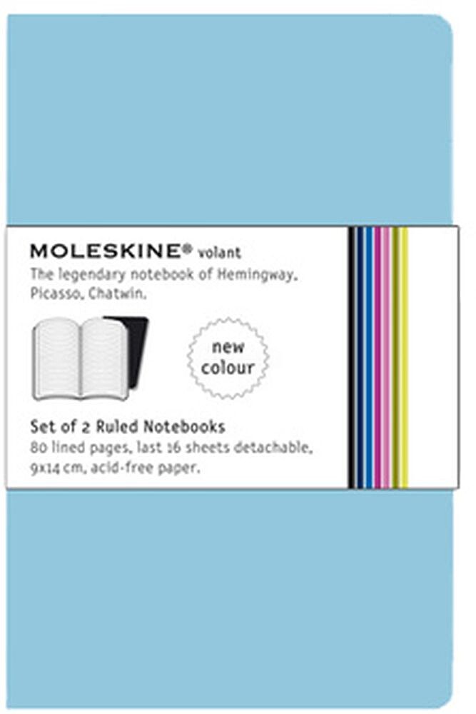 Volant de Enderecos XS Moleskine Azul Claro, 56 Folhas com Rotulos Alfabeticos, 6,5x10,5cm ALT-MOL62931533