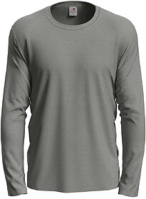 T-SHIRT UNISEXO 2500 MANGA COMPRIDA tam: XL cor: Cinza mescl...