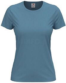 T-SHIRT SENHORA 2600 MANGA CURTA tam: M cor: Azul Claro - Be...