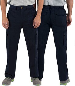 T-003 Calça Multi-bolsos tam: 3XL (58-60) cor: Azul Marinho...