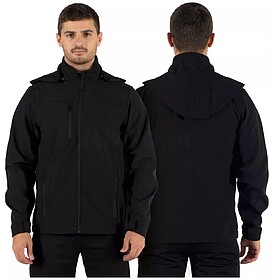 BL-80 (descontinuado) Casaco softshell tam: M cor: Preto - B...