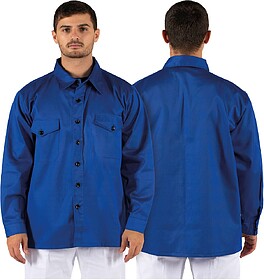 CA-30 Camisa multi-bolsos tam: XL cor: Azul Royal - Belcamp